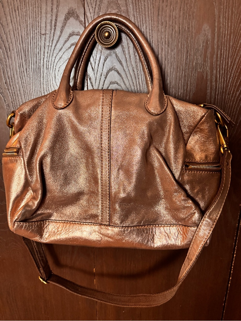 FOSSIL leather bag